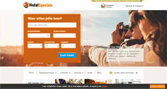 Desktop Screenshot of hotelspecials.nl